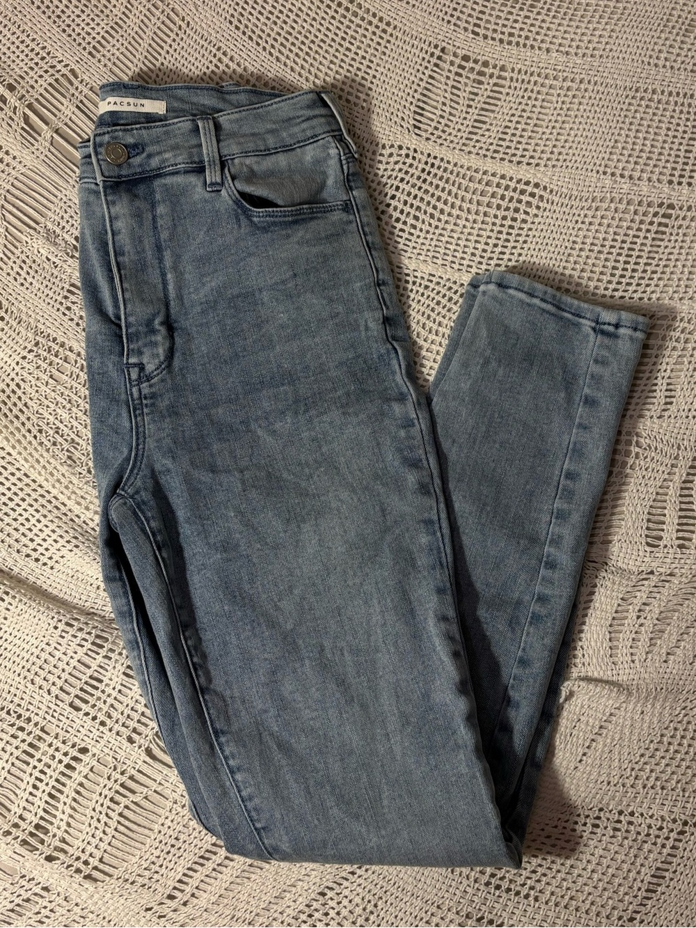 PacSun Light Wash Women's Skinny Jeggings